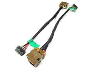 New AC DC Power Jack Plug Socket Cable Harness Replacement for HP Pavilion 17-x005ds 17-x006cy 17-x007cy
