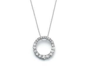 925 Sterling Silver CZ Cubic Zirconia Simulated Diamond Cubic Zirconia Journey Circle Pendant Necklace Jewelry Gifts for 925 Sterling Silver CZ Cubic Zirconia Simulated Diamond Cubic Zirconia Journey Circle Pendant Necklace Jewelry Gifts for