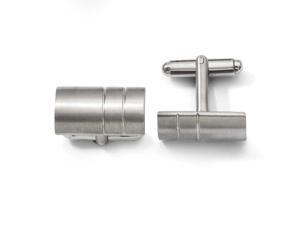 Titanium Brushed Engravable Cuff Links Jewelry Gifts for Men Titanium Brushed Engravable Cuff Links Jewelry Gifts for Men