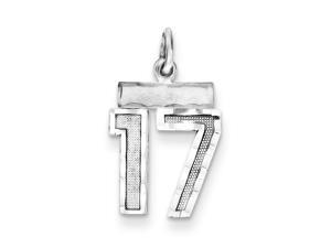 925 Sterling Silver Small Sport game Number 17 Charm Pendant Necklace Jewelry Gifts for Women 925 Sterling Silver Small Sport game Number 17 Charm Pendant Necklace Jewelry Gifts for Women