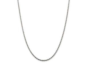 925 Sterling Silver Solid Polished 2.25mm D Cut Rope Chain Necklace 16 Inch Lobster Claw Jewelry Gifts for Women 925 Sterling Silver Solid Polished 2.25mm D Cut Rope Chain Necklace 16 Inch Lobster Claw Jewelry Gifts for Women