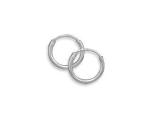 925 Sterling Silver 10mm Endless Hoop Earrings Jewelry Gifts for Women 925 Sterling Silver 10mm Endless Hoop Earrings Jewelry Gifts for Women
