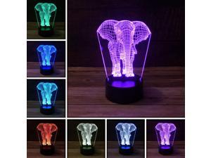 3D LED Lamp Night Light Acrylic Sonic Desk Jerry Touch Table Gifts Cartoon Toy