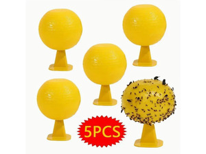 Five fly traps: Fruit fly, citrus large fruit fly, needle tip attractant, sticky insect, yellow board, orchard adhesive