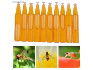 1 small stick of fruit fly attractant 2ML of fruit fly attractant