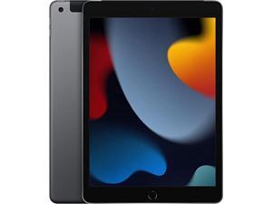 Apple iPad 9th Gen 10.2" Tablet 64GB WiFi + 4G LTE GSM Unlocked, Space Gray