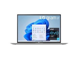 LG Gram Ultra-Lightweight 17Z95P-K.ADE9U1 17" 32GB 1TB SSD Core i7-1195G7 5.0GHz Win10H, Silver