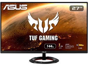 ASUS TUF Gaming 27” 1080P Monitor (VG279Q1R) - Full HD, IPS, 144Hz, 1ms, Extreme Low Motion Blur, Speaker, FreeSync™ Premium, Shadow Boost, VESA Mountable, DisplayPort, HDMI, Tilt Adjustable