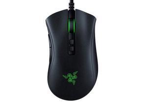 Razer DeathAdder v2 Gaming Mouse: 20K DPI Optical Sensor - Fastest Gaming Mouse Switch - Chroma RGB Lighting - 8 Programmable Buttons - Rubberized Side Grips - Classic Black