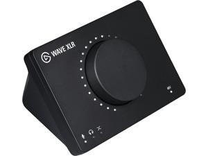 Elgato Wave XLR – Mic Interface, XLR/USB-C, Anti-Clipping, 75 dB preamp, Phantom Power, Direct Monitor, Touch Mute, Wave Link Digital Mixing app Black 10MAG9901