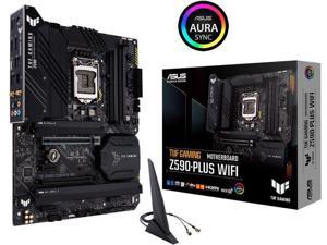 ASUS TUF Gaming Z590-Plus WiFi 6, LGA 1200 (Intel 11th/10th Gen) ATX Gaming Motherboard (PCIe 4.0, 3 x M.2/NVMe SSD, 14+2 Power Stages, USB 3.2 Gen 1 Front Panel Type-C, 2.5Gb LAN, Thunderbolt 4 Suppo