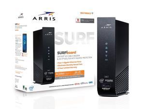 ARRIS SURFboard (24x8) DOCSIS 3.0 Cable Modem Plus AC2350 Dual-Band Wi-Fi Router, approved for Cox, Spectrum, Xfinity & more (SBG7400AC2) (Certified Renewed) ARRIS SURFboard (24x8) DOCSIS 3.0 Cable Modem Plus AC2350 Dual-Band Wi-Fi Router, approved for Cox, Spectrum, Xfinity & more (SBG7400AC2) (Certified Renewed)