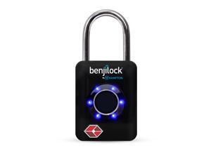 BenjiLock® By Hampton TSA Approved Fingerprint Padlock - Matte Black BenjiLock® By Hampton TSA Approved Fingerprint Padlock - Matte Black