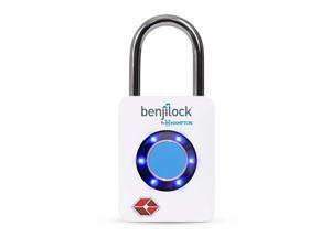 BenjiLock® By Hampton TSA Fingerprint Padlock - White BenjiLock® By Hampton TSA Fingerprint Padlock - White