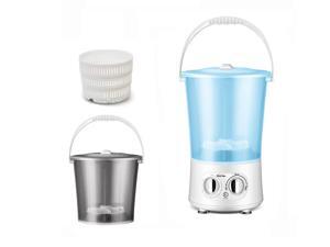 Multifunction Mini Portable Washing Machine with 2 Buckets