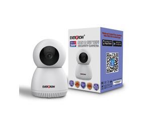 EverGrow Home Security 360 Video WiFi IP Camera 3MP Baby Monitor Night Vision
