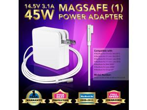45W 14.5V AC Charger Adapter for 2007 2008 2009 2010 2011 Apple Macbook Air 11" 13" A1244 A1374 A1370 (Before Mid 2012 Models) Laptop Power Supply Charger Cord Plug ZA-APPLE-45W
