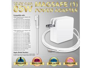 85W AC Power  Charger for 2007 2008 2009 2010 2011 Apple MacBook Pro 15" 17" A1172 A1226 A1297 A1286 (Before Mid 2012 Models) Laptop Power Supply Charger Cord Plug ZA-APPLE-85W