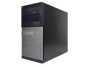 Dell OptiPlex 7020 Tower PC Computer Intel Core i5 (4th Gen) 4590 / 3.3 GHz, 16 GB DDR3 RAM, NEW 256 GB SSD Hard Drive, Windows 10 Professional (Win 10 Pro) 64 Bit