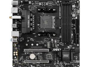 MSI B450M BAZOOKA MAX WIFI AMD Socket B450 AM4 MicroATX M.2 Desktop Motherboard A MSI B450M BAZOOKA MAX WIFI AMD Socket B450 AM4 MicroATX M.2 Desktop Motherboard A