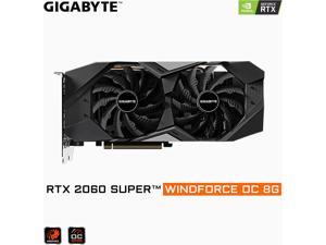 GIGABYTE GeForce RTX 2060 SUPER WINDFORCE OC 8GB GV-N2060SWF2OC-8GD Video Graphic Card GPU