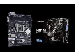 Biostar H61MHV3 LGA 1155 Intel H61 Mini-ITX Desktop Motherboard