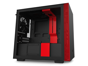 NZXT H210i Black/ Red RGB ATX Mini-ITX Case Tempered Glass Desktop Computer Case