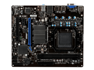 MSI 760GM-P21 (FX) AMD Socket 760G AM3+ MicroATX Motherboard