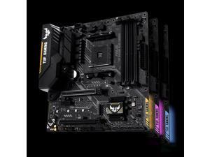 ASUS TUF B450M-PLUS GAMING AMD Socket B450 AM4 MicroATX Desktop Motherboard B ASUS TUF B450M-PLUS GAMING AMD Socket B450 AM4 MicroATX Desktop Motherboard B