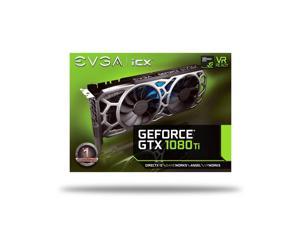 EVGA GeForce GTX 1080 Ti Video Graphic Card 11GB GDDR5X ICX RGB (11G-P4-6591-KR)