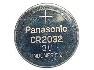 Panasonic CR2032 Lithium 3V Coin Cell Battery - DL2032 KL2032