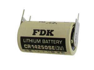 FDK Sanyo CR14250SE-FT 3 Volt Lithium 1/2 AA Battery (3 Pins)