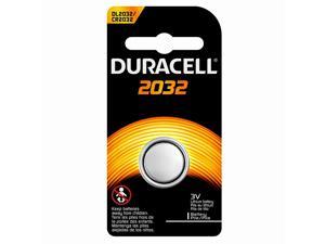 5-pack DL2032 Duracell 3 Volt Lithium Coin Cell Batteries (On a Card)