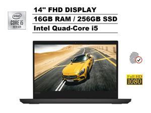 2020 Lenovo ThinkPad E14 14" FHD Full HD 1080p IPS Business Laptop (Intel Quad-Core i5-10210U, 16GB DDR4 RAM, 256GB PCIe M.2 SSD) Type-C, 720p Webcam, Fingerprint, HDMI, RJ-45, Windows 10 Pro 2020 Lenovo ThinkPad E14 14" FHD Full HD 1080p IPS Business Laptop (Intel Quad-Core i5-10210U, 16GB DDR4 RAM, 256GB PCIe M.2 SSD) Type-C, 720p Webcam, Fingerprint, HDMI, RJ-45, Windows 10 Pro