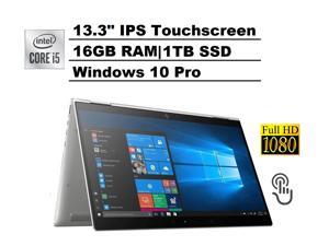 HP ELITEBOOK X360 1030 G3 2-in-1 13.3" IPS Touch FHD 1080p Business Laptop (Intel Quad-Core i5-8350U, 16GB RAM, 1TB PCIe M.2 SSD) Backlit, Fingerprint, Thunderbolt 3, Type-C, HDMI, Win 10 Pro 64 HP ELITEBOOK X360 1030 G3 2-in-1 13.3" IPS Touch FHD 1080p Business Laptop (Intel Quad-Core i5-8350U, 16GB RAM, 1TB PCIe M.2 SSD) Backlit, Fingerprint, Thunderbolt 3, Type-C, HDMI, Win 10 Pro 64