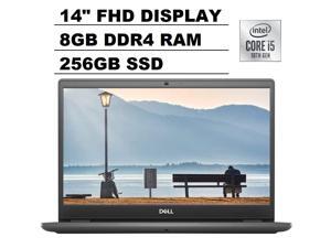 Dell Latitude 3000 3410 14" FHD (1920x1080) Business Laptop (Intel Quad-Core i5-10210U(Beat i7-8565U), 8GB DDR4 RAM, 256GB SSD) Type-C(Power Delivery), RJ-45, HDMI, Windows 10 Pro