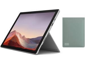 Microsoft Surface Pro 7 12.3" QHD+ (2736 x 1824) Touchscreen 2-in-1 Laptop Tablet with Original Green Sleeve (Intel Core i3-1005G1(Beat i5-7200U), 4GB RAM, 128GB SSD) Type-C, Webcam, Windows 10 Home Microsoft Surface Pro 7 12.3" QHD+ (2736 x 1824) Touchscreen 2-in-1 Laptop Tablet with Original Green Sleeve (Intel Core i3-1005G1(Beat i5-7200U), 4GB RAM, 128GB SSD) Type-C, Webcam, Windows 10 Home