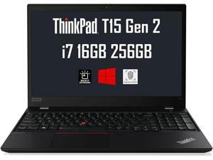 Lenovo Thinkpad T15 15.6" FHD (Intel 4-Core i7-1165G7, 16GB RAM, 512GB PCIe SSD, UHD Graphics) Full HD IPS Business Laptop, Backlit, 2x Thunderbolt 4, Fingerprint Reader, WiFi 6, Windows 10 Pro