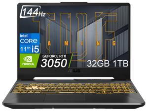 ASUS TUF Gaming F15 Gaming Laptop, 15.6" 144Hz Full HD IPS-Type, Intel Core i5-11400H, GeForce RTX 3050, 32GB DDR4, 1TB PCIe SSD, Gigabit Wi-Fi 6, Windows 11 Home, (FX506HC-F15.I53050)