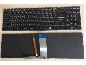 replacement keyboard for MSI CR62 CX62 CX72 CR72 CX62 2QD 7QL MS16J6 MS179 US Backlit
