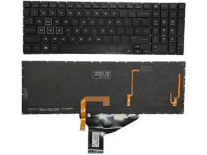 US Black Backlit Keyboard for HP Omen 15DC 15DC0051NR 15TDC000 15DC0010CA