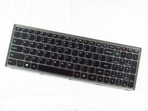 Genuine New Lenovo IdeaPad P500 Black US Keyboard with Silver-Grey Frame Genuine New Lenovo IdeaPad P500 Black US Keyboard with Silver-Grey Frame