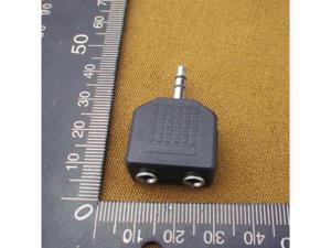 100pcs/lot Splitter Adapter Plug 3.5mm 1 Male to 2 Female for Earphone Headphone mp3 mp4 ipod 30694 100pcs/lot Splitter Adapter Plug 3.5mm 1 Male to 2 Female for Earphone Headphone mp3 mp4 ipod 30694