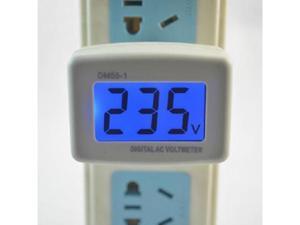 1Pcs New AC 110-300V Blue LCD Digital Voltage Volt Meter European Style Plug 1Pcs New AC 110-300V Blue LCD Digital Voltage Volt Meter European Style Plug