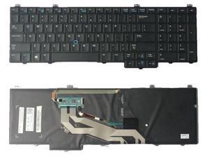 Backlit Keyboard W Pointer Buttons For Dell Latitude E5550 E5570 Precision 7510 7710 Laptops Replaces 3d7 Newegg Com