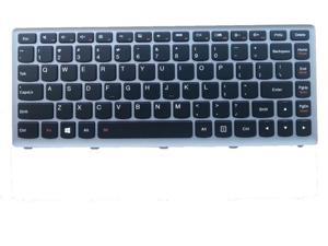 Black with Silver-Gray Frame Backlit Laptop Keyboard for IBM Lenovo IdeaPad 25210667 MP-12J33USJ6861 25206029 MP-12J33USJ686 25210741 MP-12J33USJ6863 Backlight Notebook US UI layout Black with Silver-Gray Frame Backlit Laptop Keyboard for IBM Lenovo IdeaPad 25210667 MP-12J33USJ6861 25206029 MP-12J33USJ686 25210741 MP-12J33USJ6863 Backlight Notebook US UI layout