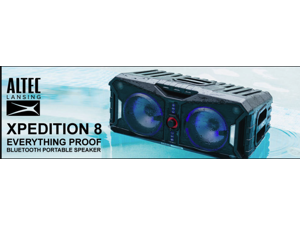 Altec Lansing ALP-XP850 Expedition Xpedition 8 Portable Waterproof Wireless Bluetooth Indoor or Outdoor Speaker Altec Lansing ALP-XP850 Expedition Xpedition 8 Portable Waterproof Wireless Bluetooth Indoor or Outdoor Speaker