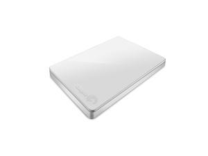 Seagate Backup Plus Slim 2TB USB 3.0 Portable External Hard Drive with Mobile Device Backup - STDR2000306 (White)