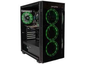 Periphio Green Gaming PC (Pro-Edition), Intel i5 6500, NVIDIA GeForce 1060 (3GB), 16GB DDR4 RAM, 240GB SSD + 1TB HDD, Windows 10 Home, WIFI, RGB Gaming Computer Tower Periphio Green Gaming PC (Pro-Edition), Intel i5 6500, NVIDIA GeForce 1060 (3GB), 16GB DDR4 RAM, 240GB SSD + 1TB HDD, Windows 10 Home, WIFI, RGB Gaming Computer Tower