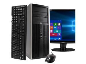 Refurbished: HP Compaq Elite 8100 Intel i5 (3.2GHz) PC, 16GB DDR3, 2TB HDD, 24" Screen